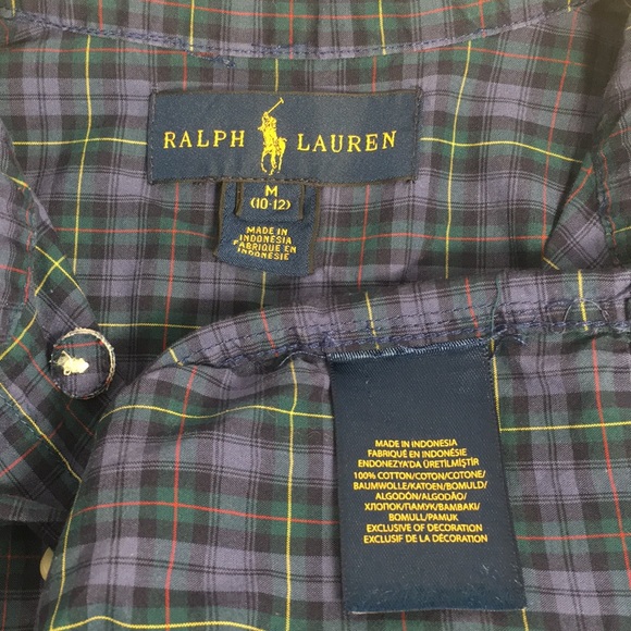 💙RALPH LAUREN💙BOYS LONG SLEEVE SHIRT - Picture 16 of 16